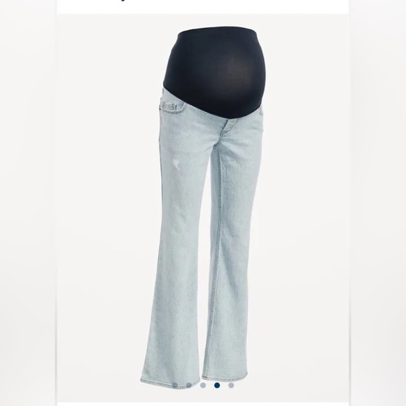 Old Navy full panel flare maternity jeans - Picture 1 of 5